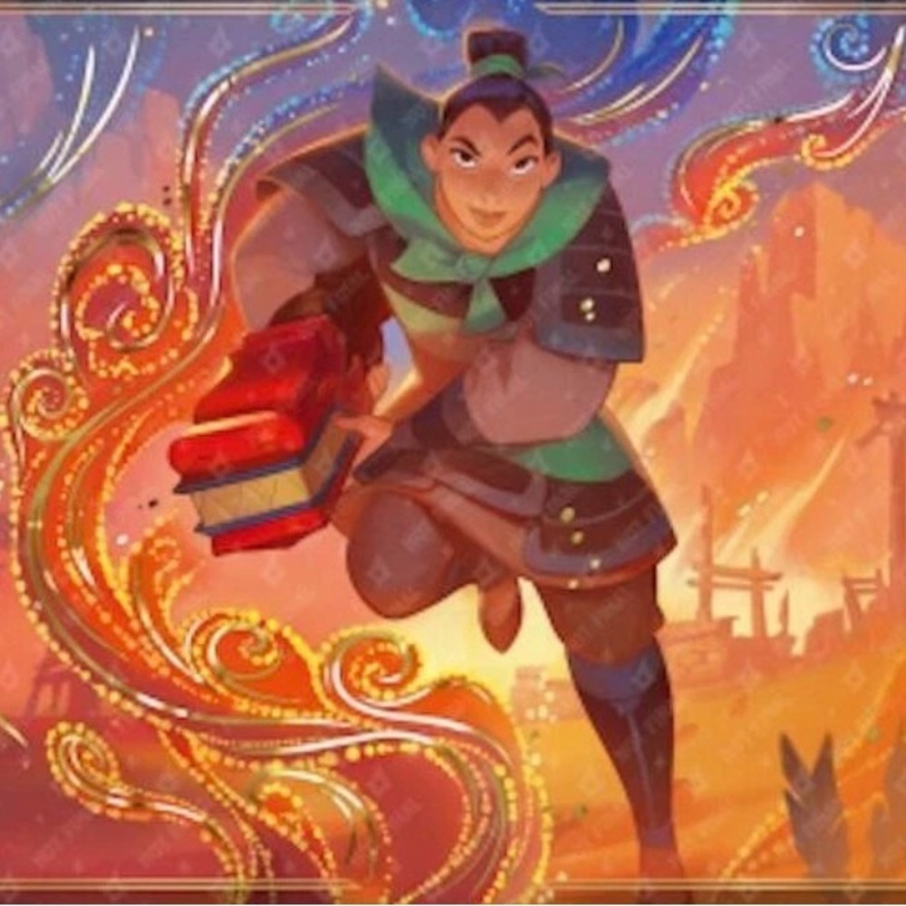 Disney SEALED DLC Mulan Playmat